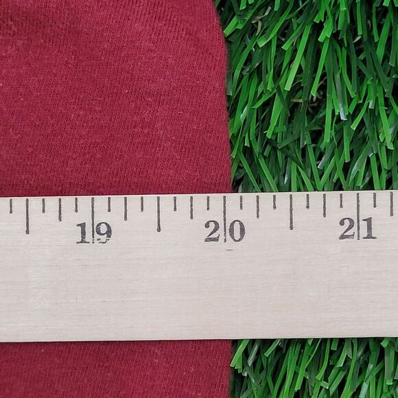 NIKE Swoosh Shirt Medium 20x25 Red Spellout Just-Do-it - Picture 4 of 12